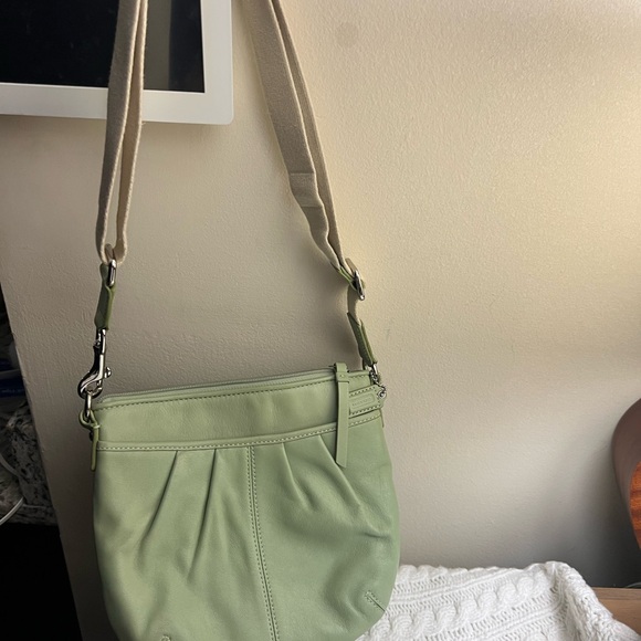 Coach Light Green Crossbody Bag - Picture 3 of 13